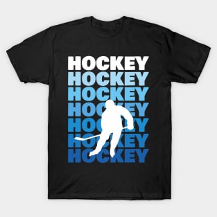 Hockey Typography T-Shirt